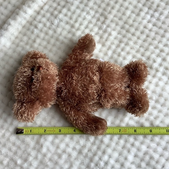 Sweet Brown Bear Plush Caramel Colour Stuffed Animal Toy - Picture 10 of 10